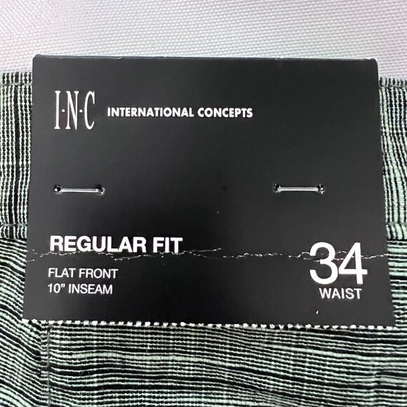 NWT INC Short Table Regular Fit Dry Tea Leaf - Picture 2 of 5